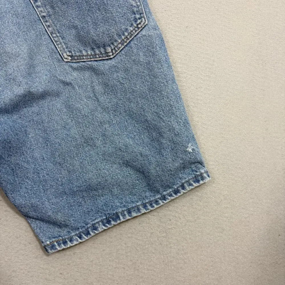 Vintage Wrangler Carpenter Jean Shorts Men's 33 Blue 9